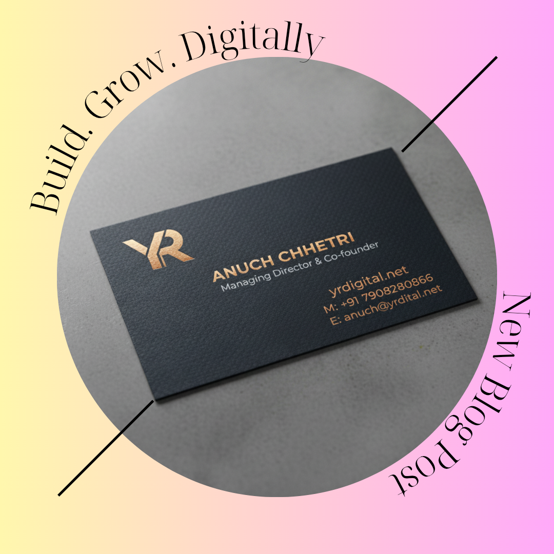 Founder’s Message – YR Digital